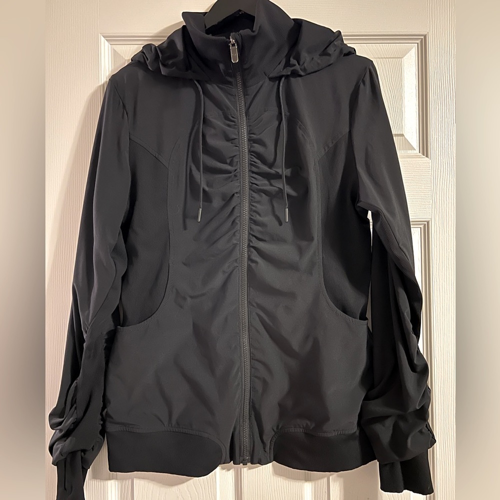 Lululemon Beyond the Studio Jacket- Black Size 12